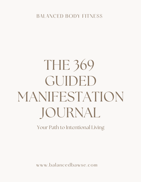 The 369 Guided Manifestation Journal